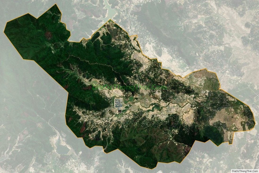 Bản đồ vệ tinh xã Sơn Lễ, huyện Hương Sơn