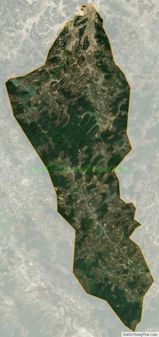 Bản đồ vệ tinh xã Sơn Mai (cũ), huyện Hương Sơn