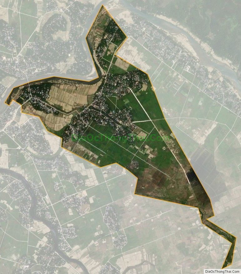 Bản đồ vệ tinh xã Sơn Mỹ (cũ), huyện Hương Sơn