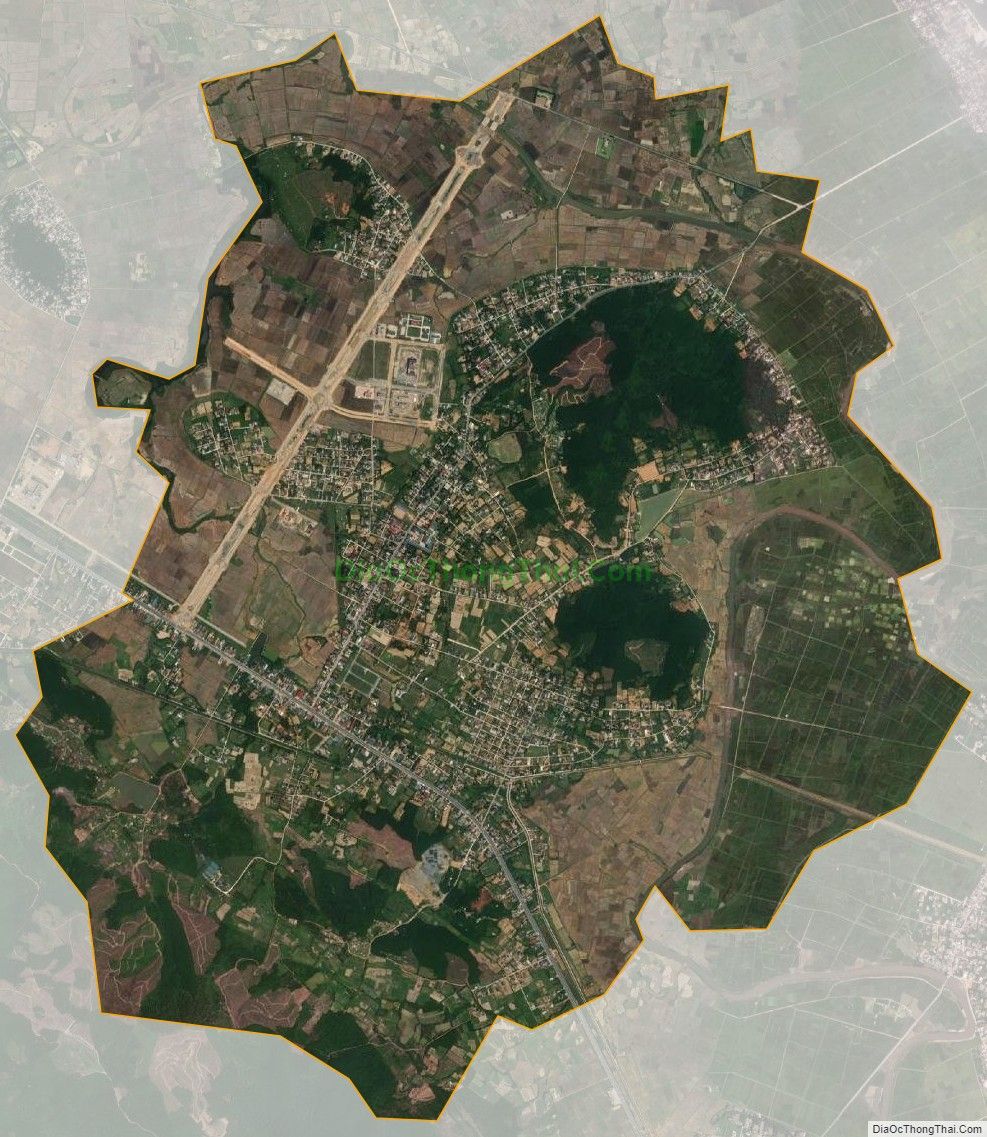 Bản đồ vệ tinh xã Kỳ Đồng, huyện Kỳ Anh
