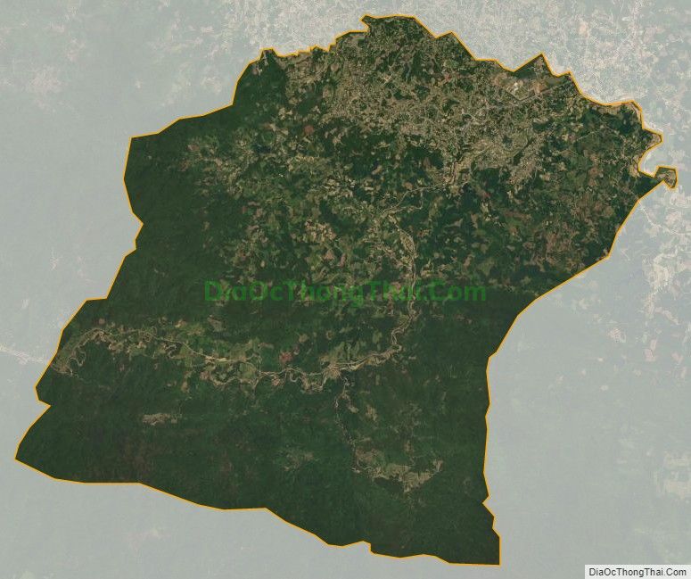 Bản đồ vệ tinh xã Kỳ Sơn, huyện Kỳ Anh