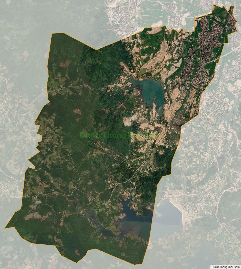 Bản đồ vệ tinh xã Kỳ Tân, huyện Kỳ Anh