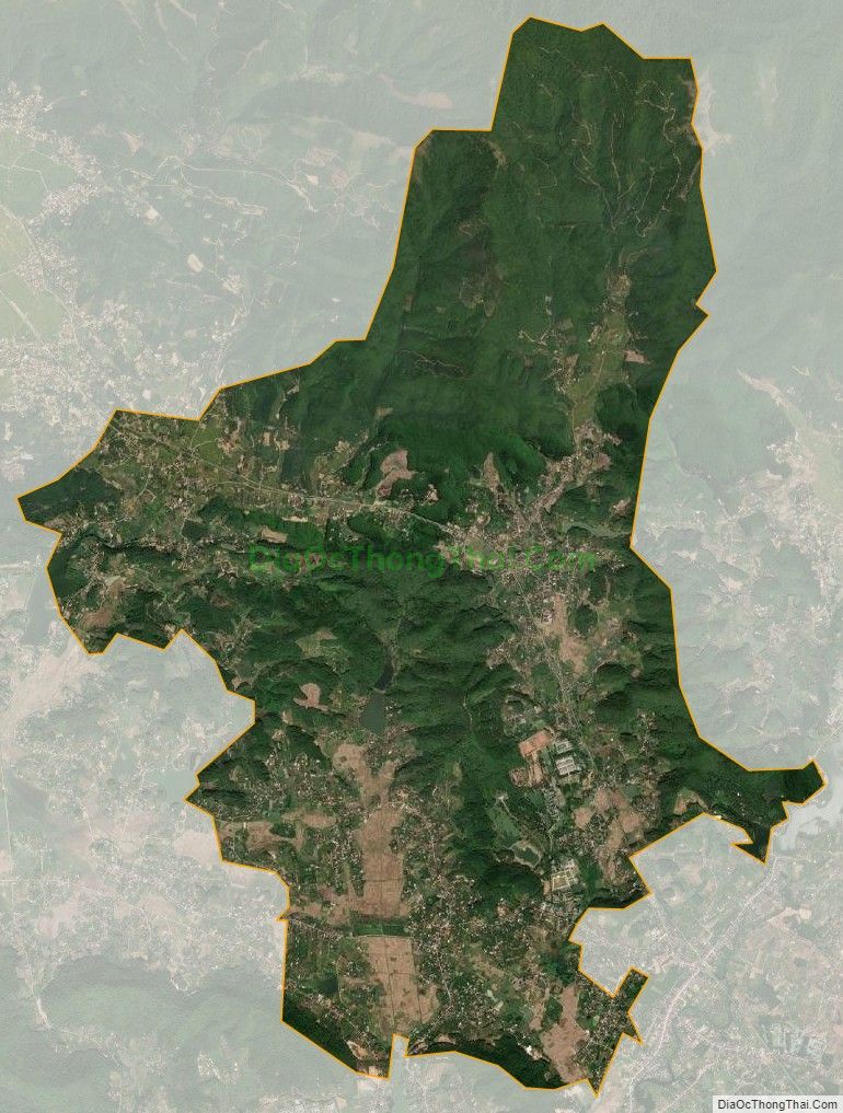 Bản đồ vệ tinh xã Bắc An, thành phố Chí Linh