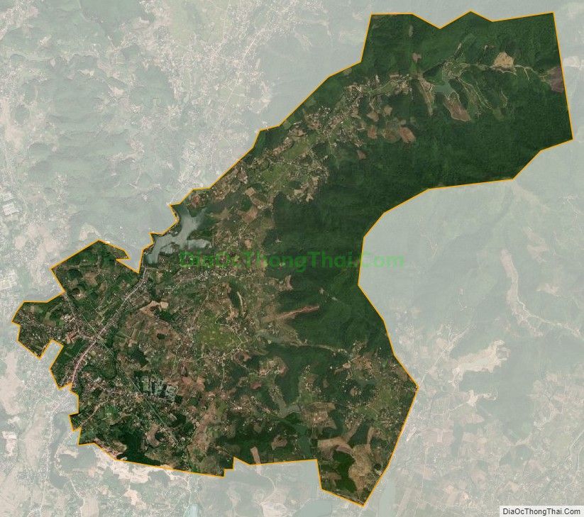 Bản đồ vệ tinh phường Bến Tắm, thành phố Chí Linh