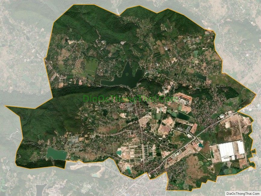 Bản đồ vệ tinh phường Cộng Hòa, thành phố Chí Linh