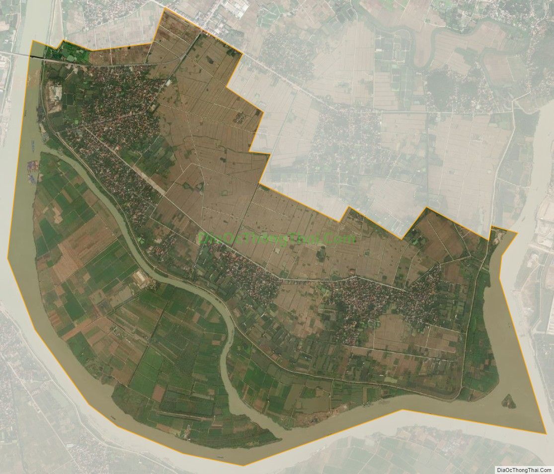 Bản đồ vệ tinh phường Đồng Lạc, thành phố Chí Linh