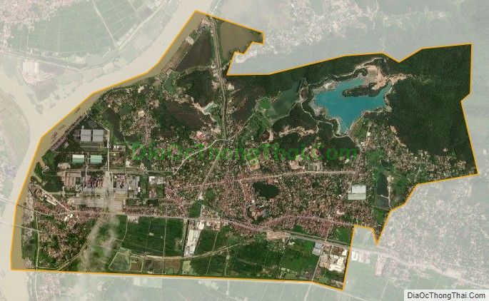 Bản đồ vệ tinh phường Phả Lại, thành phố Chí Linh