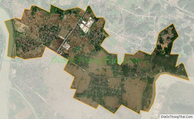 Bản đồ vệ tinh phường Tân Dân, thành phố Chí Linh