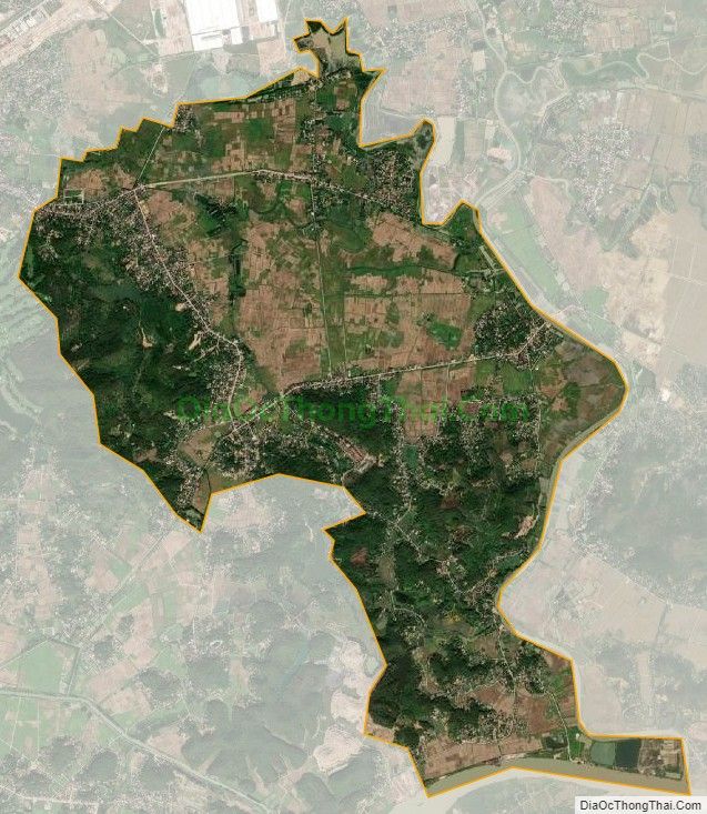 Bản đồ vệ tinh phường Văn Đức, thành phố Chí Linh