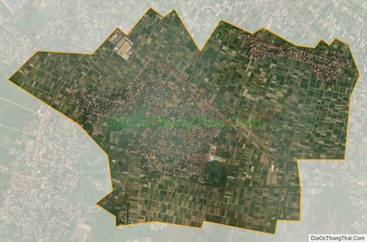 Bản đồ vệ tinh xã Đồng Gia (cũ), huyện Kim Thành
