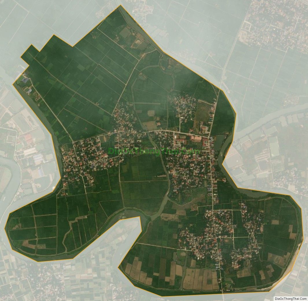 Bản đồ vệ tinh xã Kim Khê (cũ), huyện Kim Thành