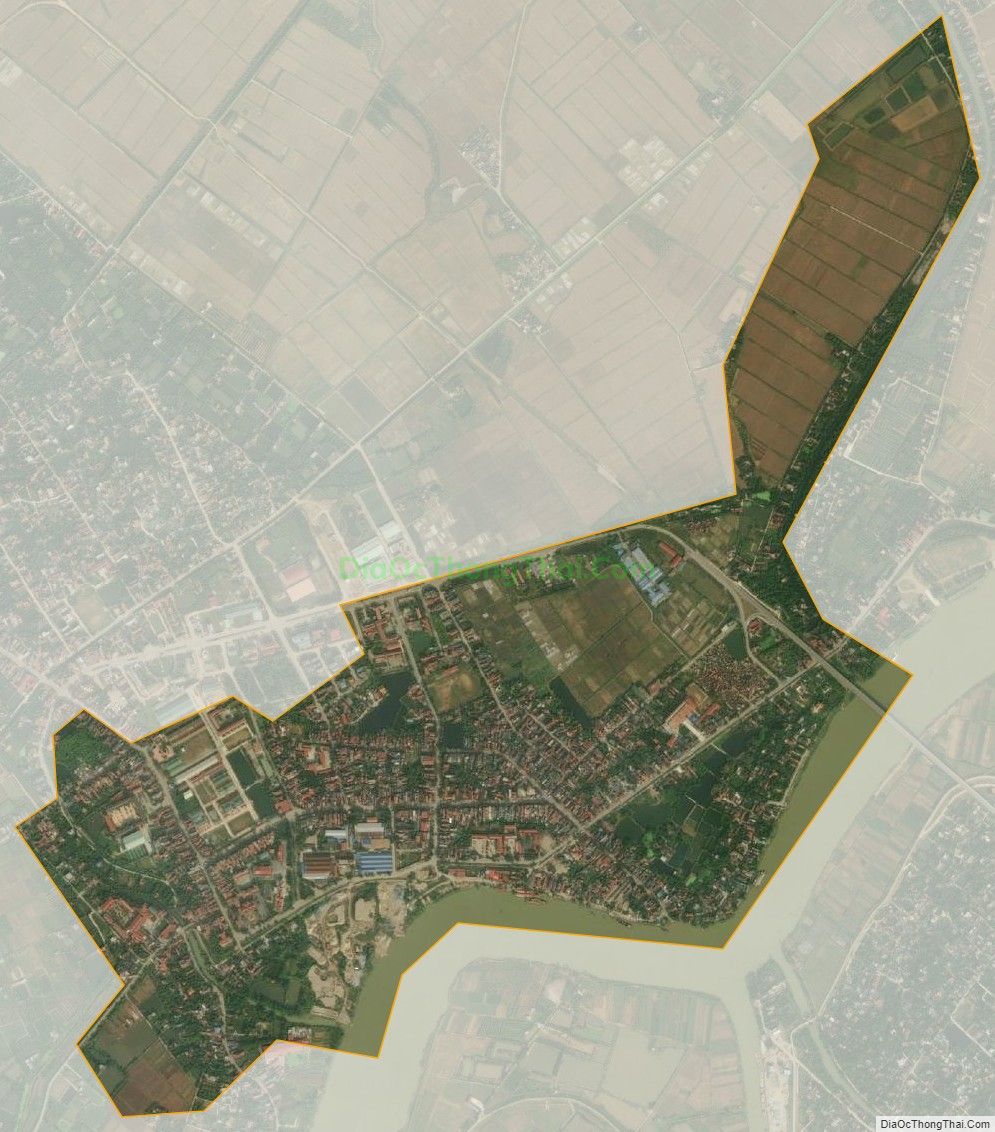 Bản đồ vệ tinh Thị trấn Ninh Giang, huyện Ninh Giang