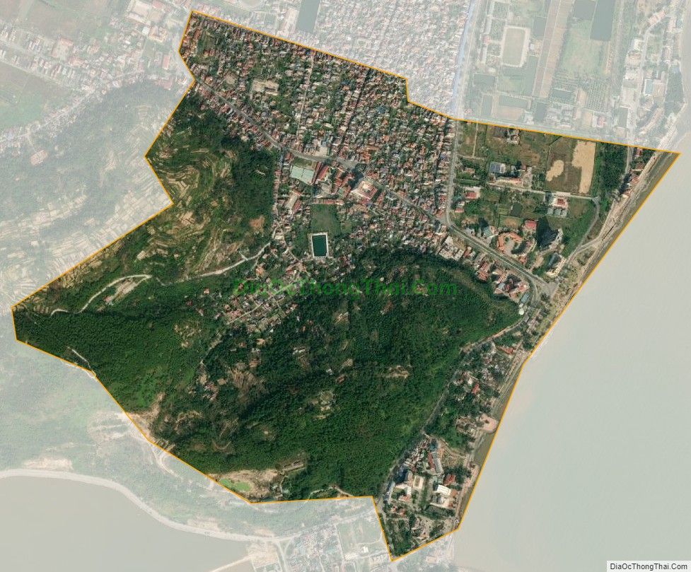 Bản đồ vệ tinh phường Vạn Sơn (cũ), quận Đồ Sơn