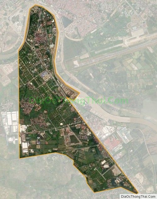 Bản đồ vệ tinh phường Anh Dũng, quận Dương Kinh