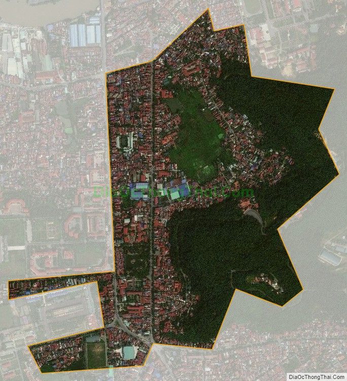 Bản đồ vệ tinh phường Trần Thành Ngọ, quận Kiến An