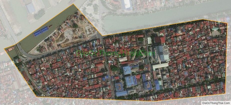 Bản đồ vệ tinh phường Cát Dài, quận Lê Chân