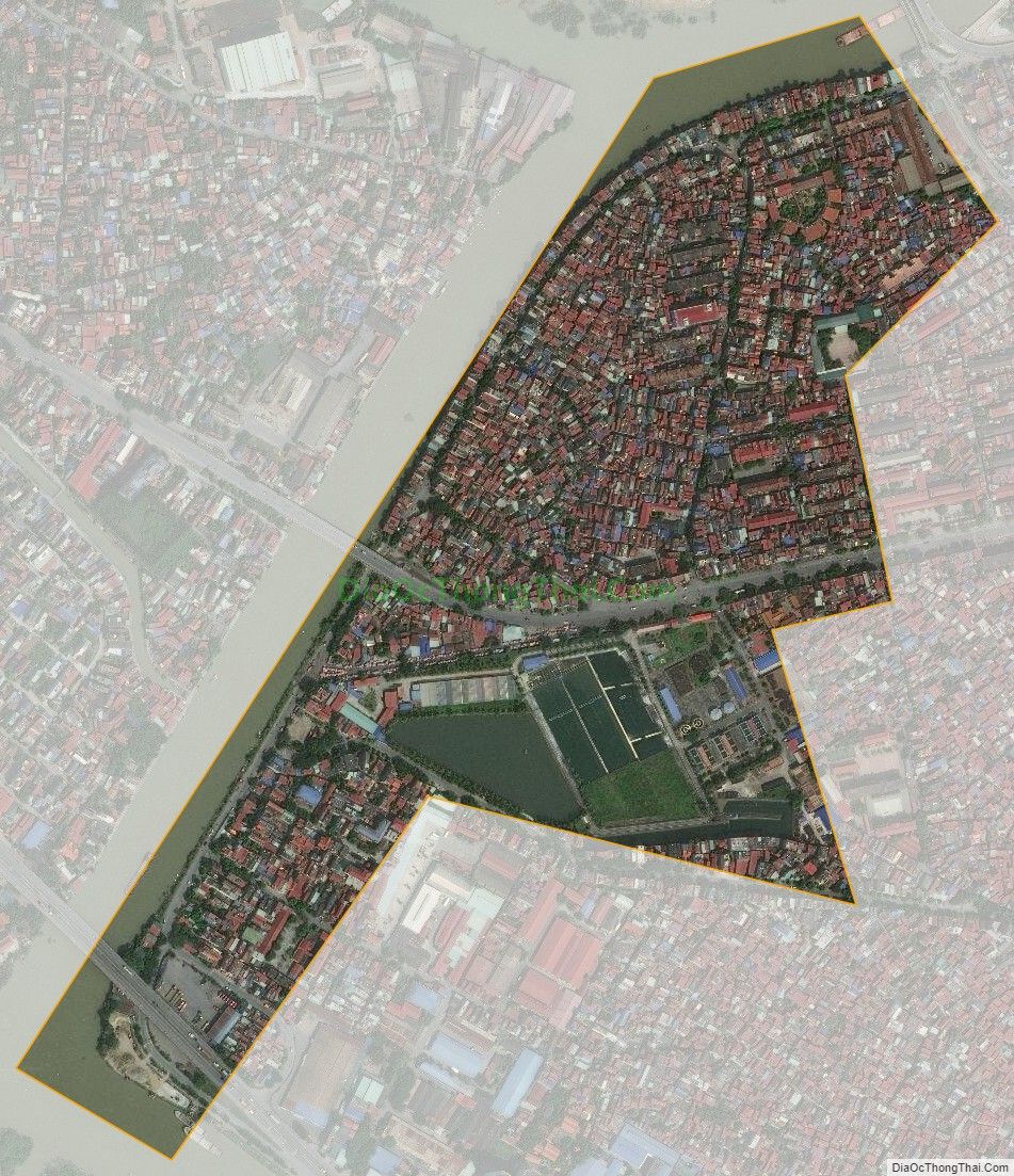 Bản đồ vệ tinh phường Lam Sơn, quận Lê Chân