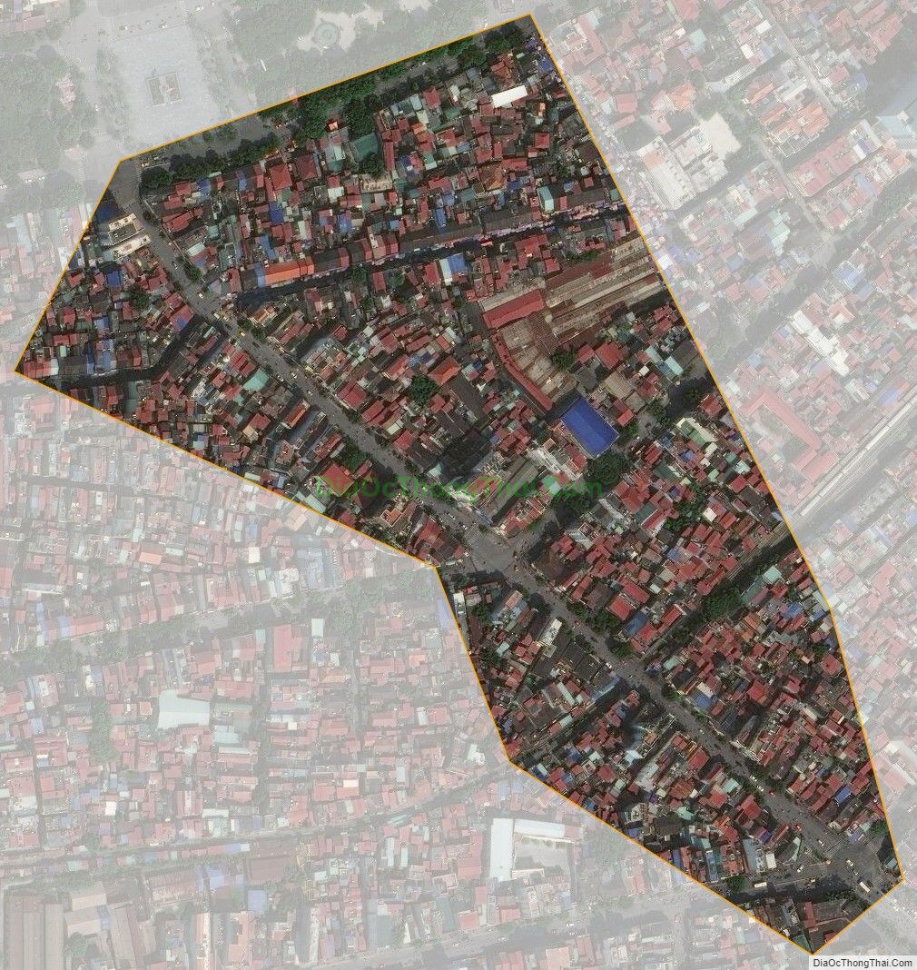 Bản đồ vệ tinh phường Cầu Đất, quận Ngô Quyền