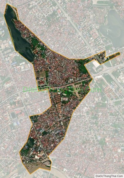 Bản đồ vệ tinh phường Đằng Giang, quận Ngô Quyền