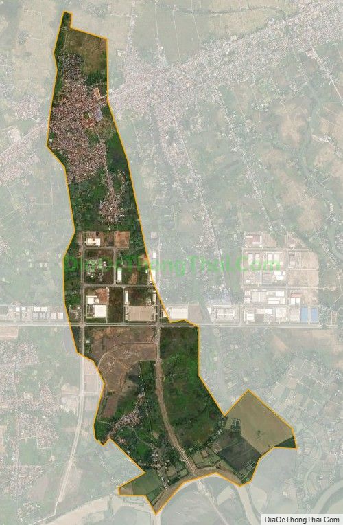 Bản đồ vệ tinh xã An Lư, huyện Thủy Nguyên