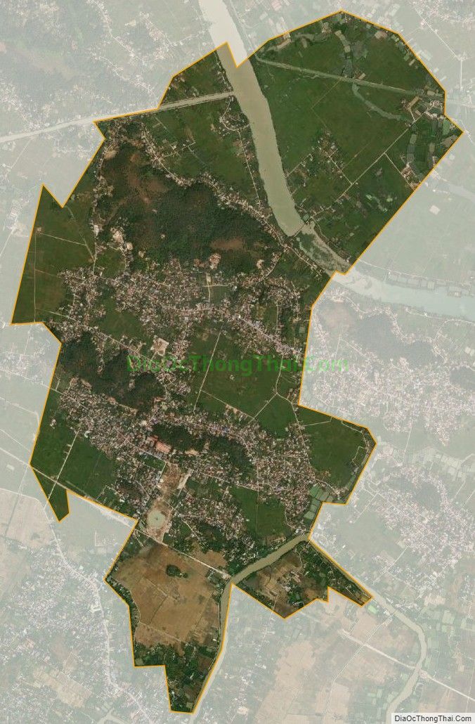 Bản đồ vệ tinh xã Chính Mỹ, huyện Thủy Nguyên