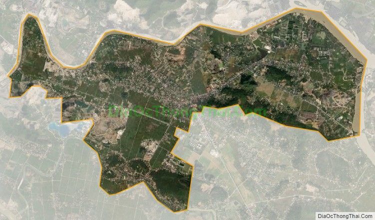 Bản đồ vệ tinh xã Lại Xuân, huyện Thủy Nguyên