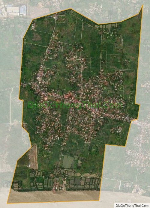 Bản đồ vệ tinh xã Lâm Động, huyện Thủy Nguyên