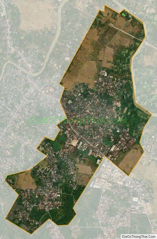 Bản đồ vệ tinh xã Mỹ Đồng, huyện Thủy Nguyên