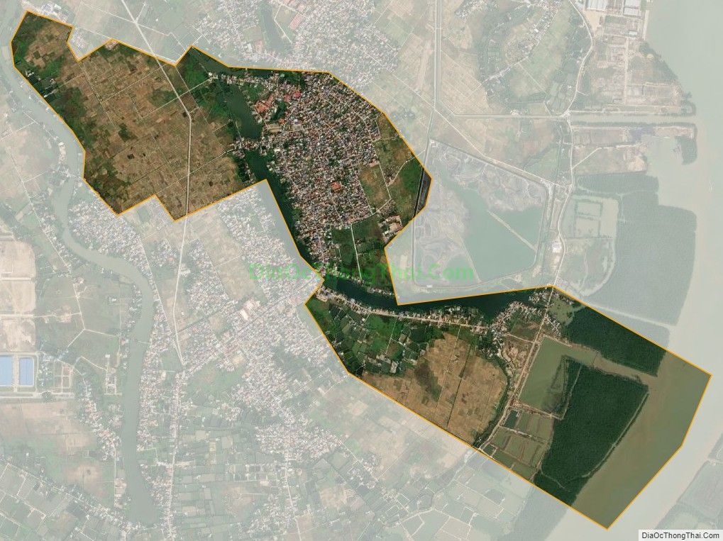 Bản đồ vệ tinh xã Phả Lễ, huyện Thủy Nguyên