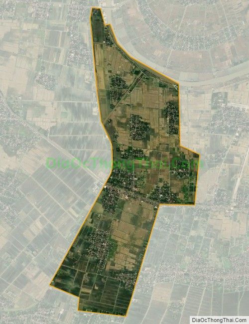 Bản đồ vệ tinh xã Liên Am, huyện Vĩnh Bảo