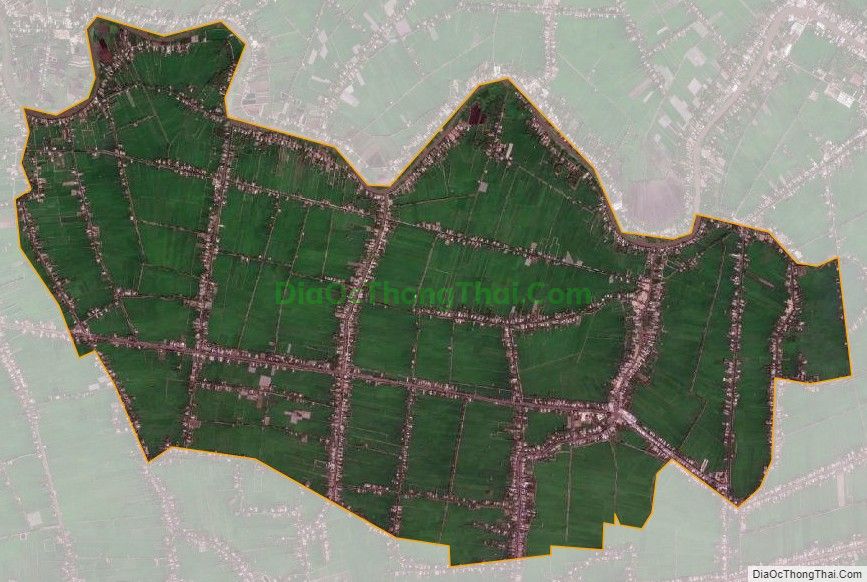 Bản đồ vệ tinh xã Thuận Hưng, huyện Long Mỹ