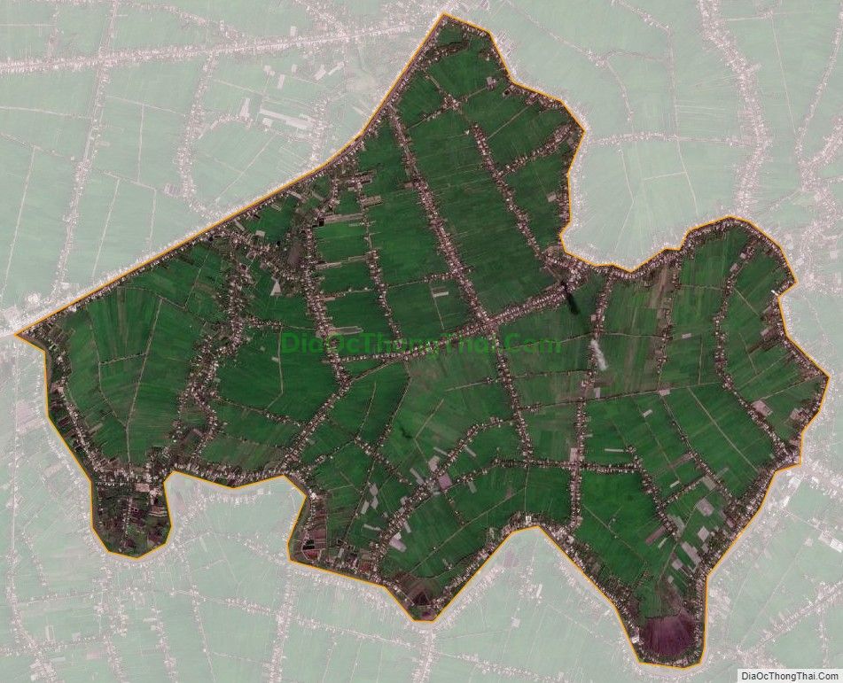 Bản đồ vệ tinh xã Vĩnh Thuận Đông, huyện Long Mỹ