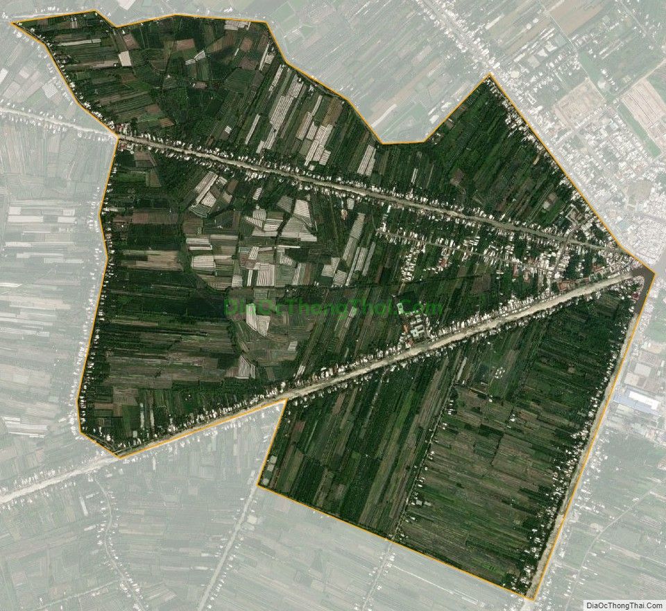 Bản đồ vệ tinh phường Lái Hiếu, thành phố Ngã Bảy