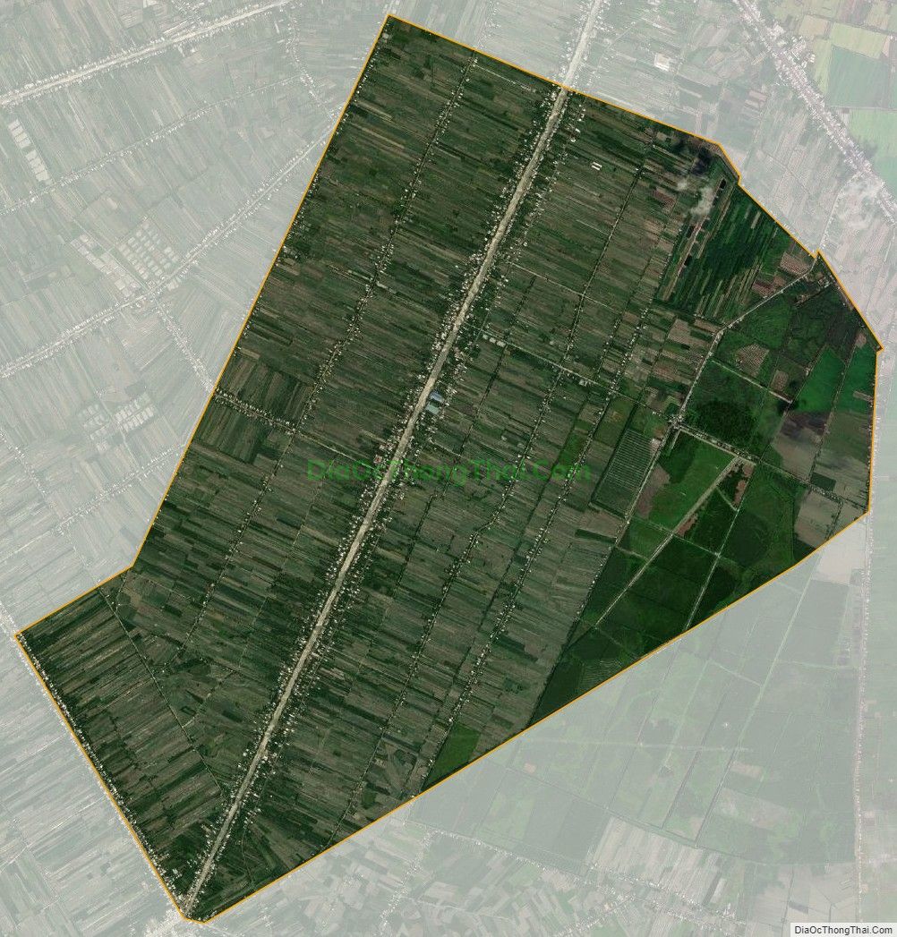 Bản đồ vệ tinh xã Tân Phước Hưng, huyện Phụng Hiệp