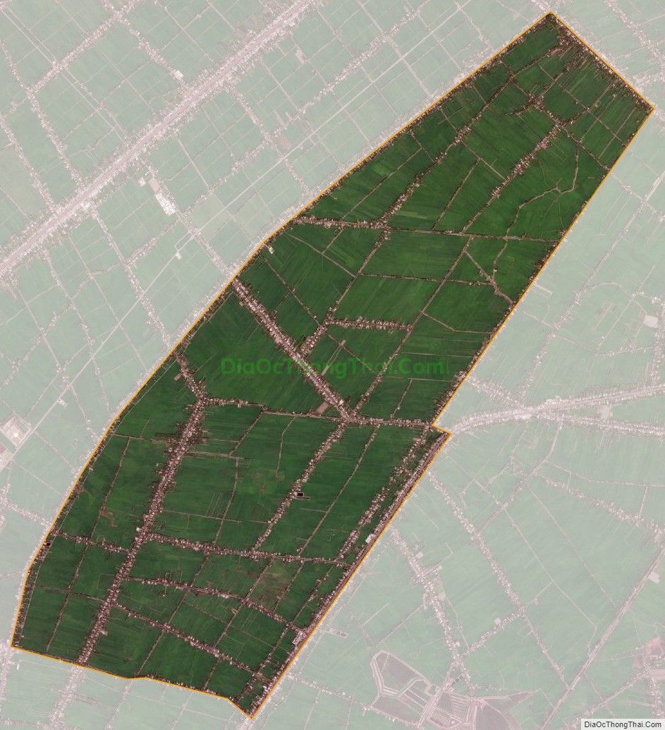 Bản đồ vệ tinh xã Vĩnh Trung, huyện Vị Thủy