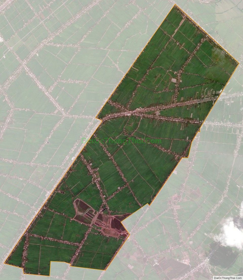 Bản đồ vệ tinh xã Vĩnh Tường, huyện Vị Thủy