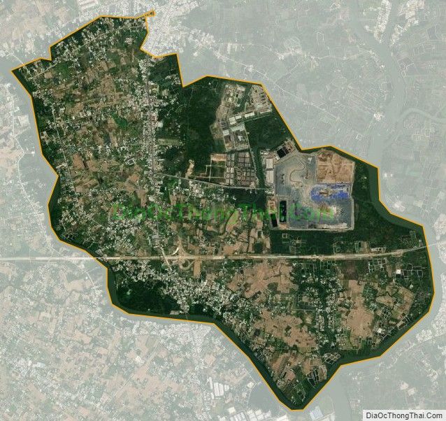 Bản đồ vệ tinh xã Đa Phước, huyện Bình Chánh