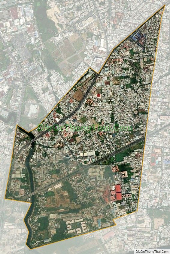 Bản đồ vệ tinh phường An Lạc, quận Bình Tân
