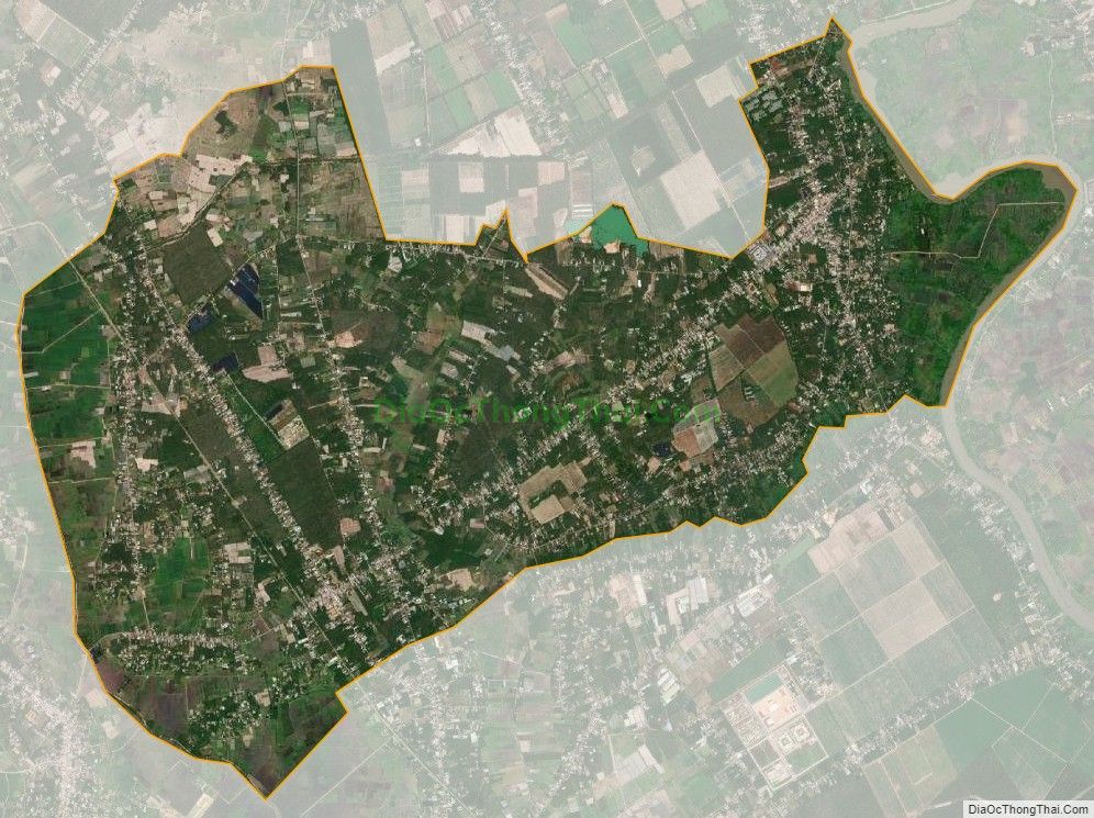 Bản đồ vệ tinh xã An Nhơn Tây, huyện Củ Chi