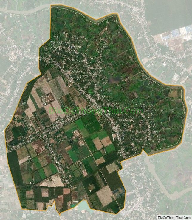 Bản đồ vệ tinh xã An Phú, huyện Củ Chi