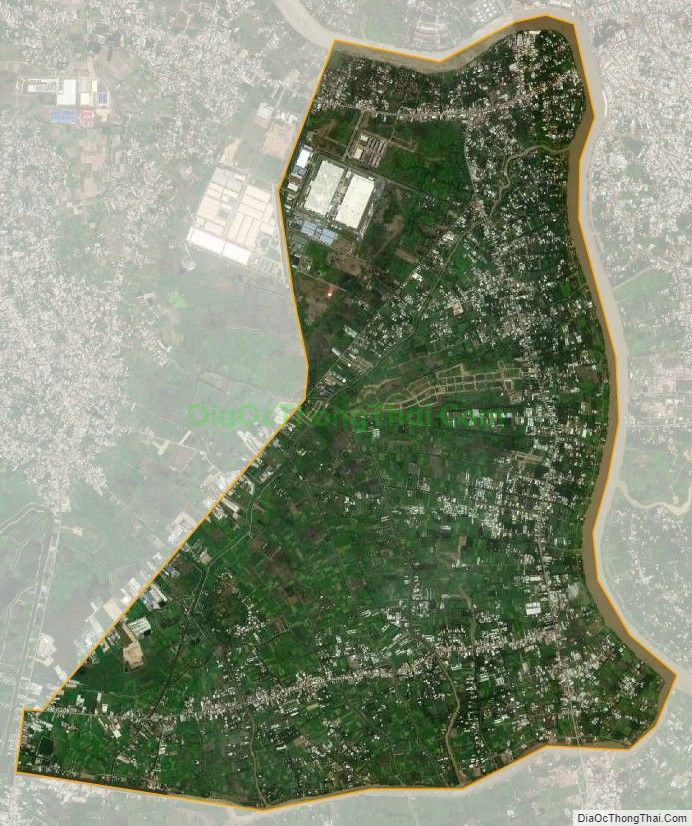 Bản đồ vệ tinh xã Bình Mỹ, huyện Củ Chi