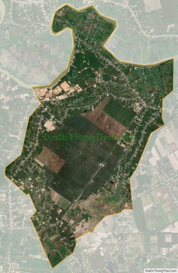 Bản đồ vệ tinh xã Phú Mỹ Hưng, huyện Củ Chi