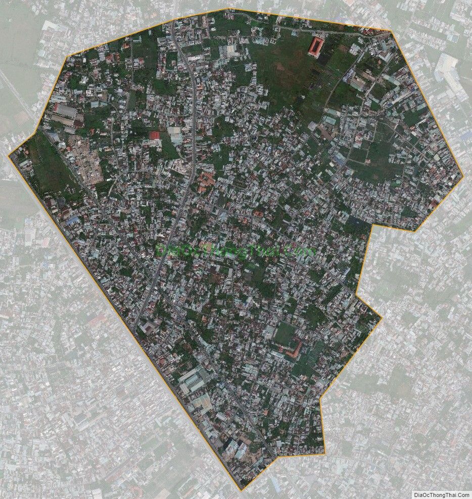 Bản đồ vệ tinh xã Tân Xuân, huyện Hóc Môn