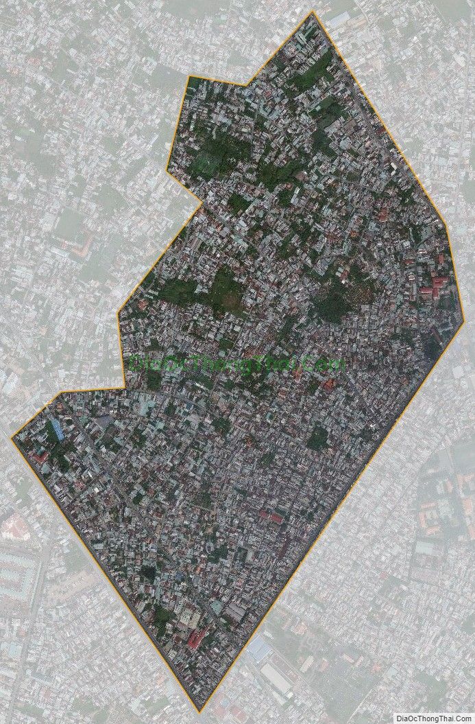 Bản đồ vệ tinh xã Trung Chánh, huyện Hóc Môn