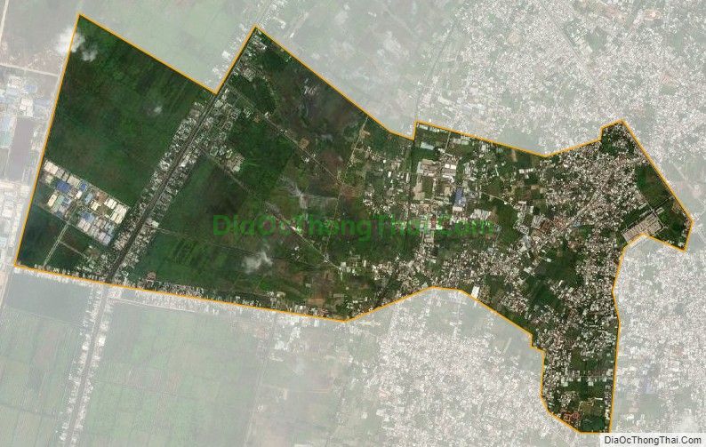 Bản đồ vệ tinh xã Xuân Thới Sơn, huyện Hóc Môn