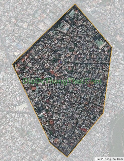 Bản đồ vệ tinh Phường 1, quận Phú Nhuận