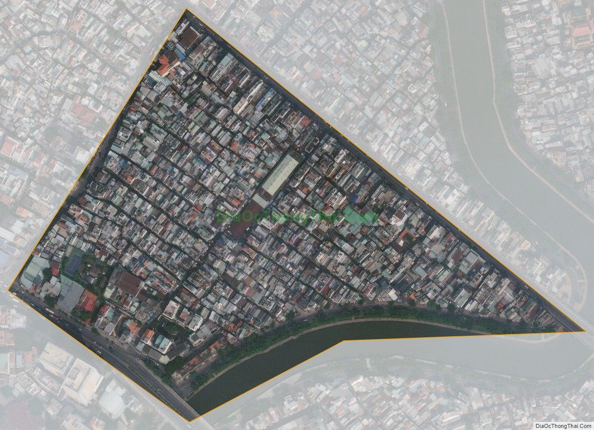Bản đồ vệ tinh Phường 17, quận Phú Nhuận