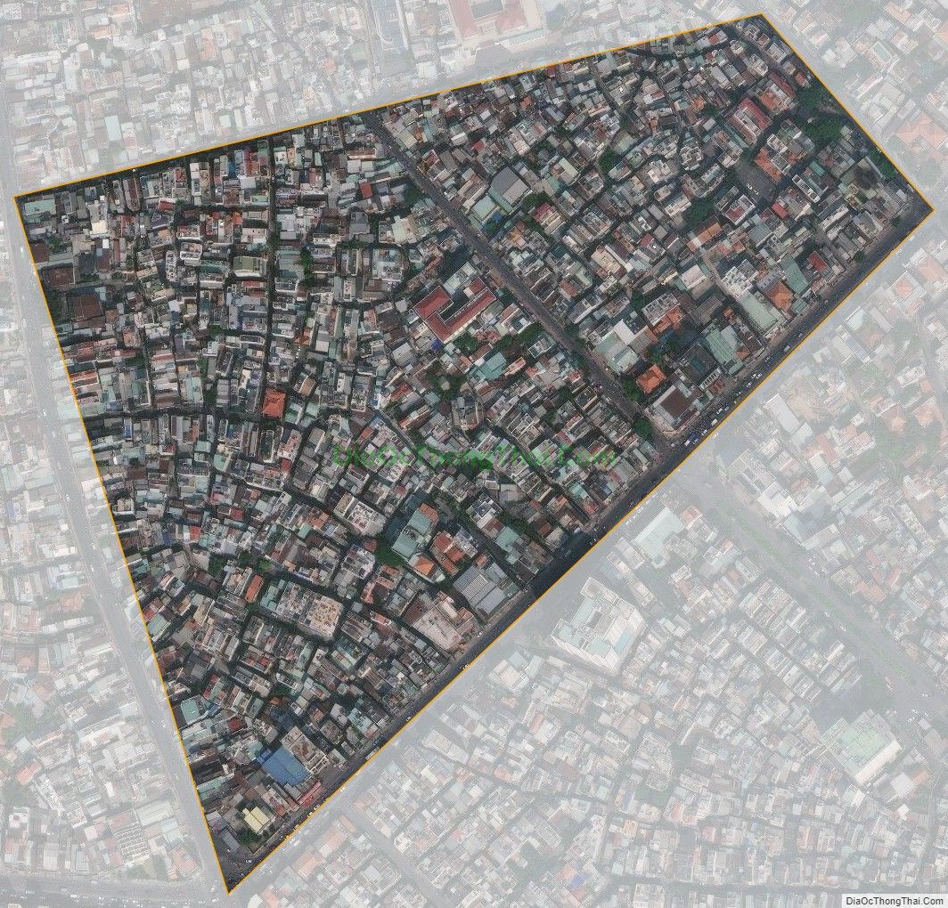 Bản đồ vệ tinh Phường 3, quận Phú Nhuận