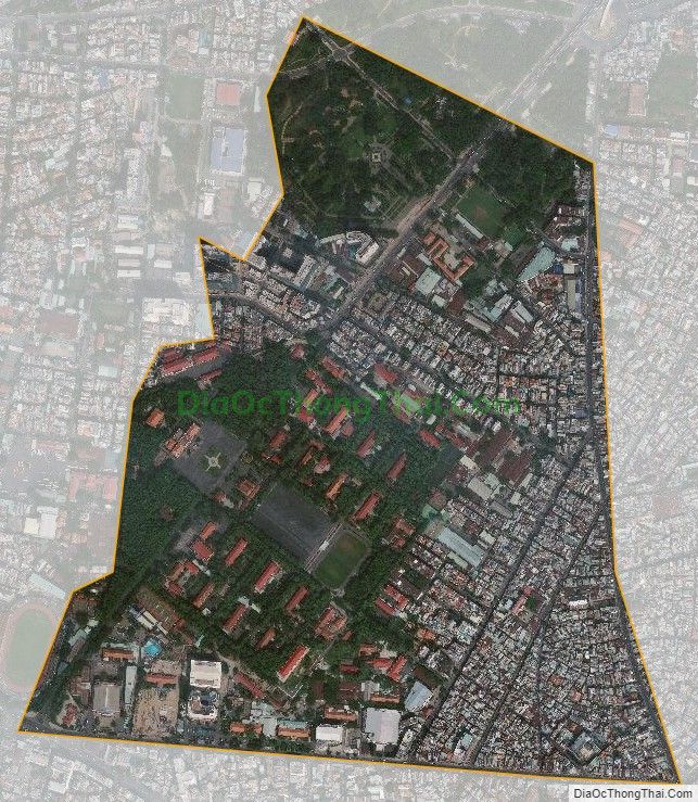Bản đồ vệ tinh Phường 9, quận Phú Nhuận