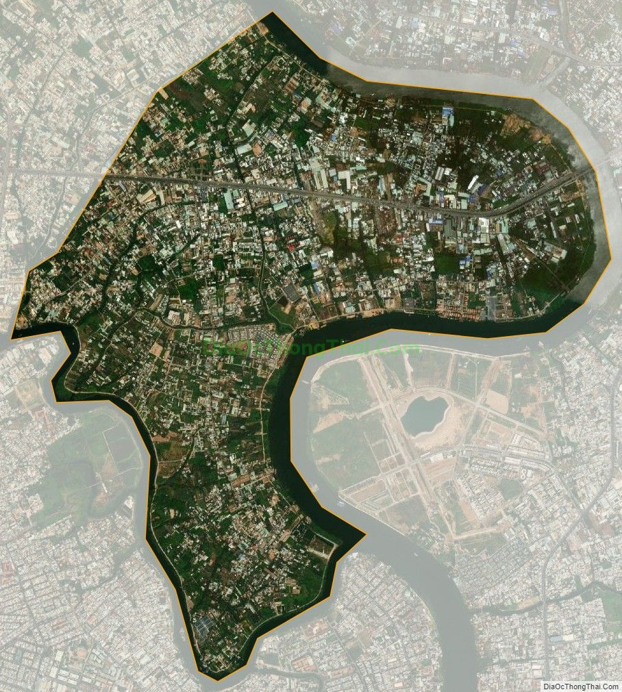 Bản đồ vệ tinh phường An Phú Đông, Quận 12